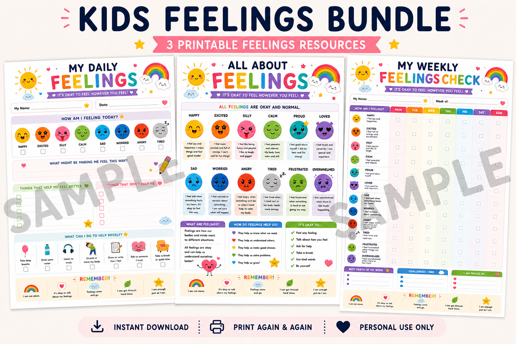 Kids Feelings Bundle