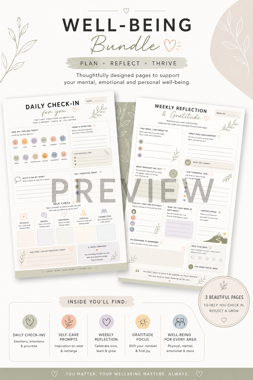 Parent Well-being Bundle